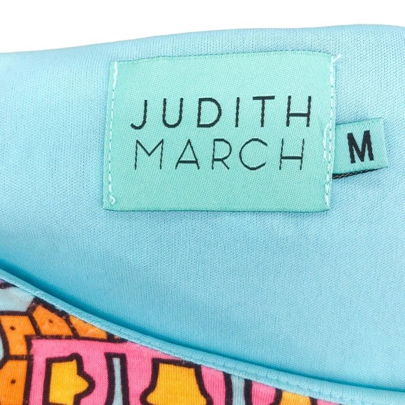 Judith March Lace Flare Sleeve V-Neck Boho Fit & Flare Mini Dress Sz Medium - Picture 10 of 11